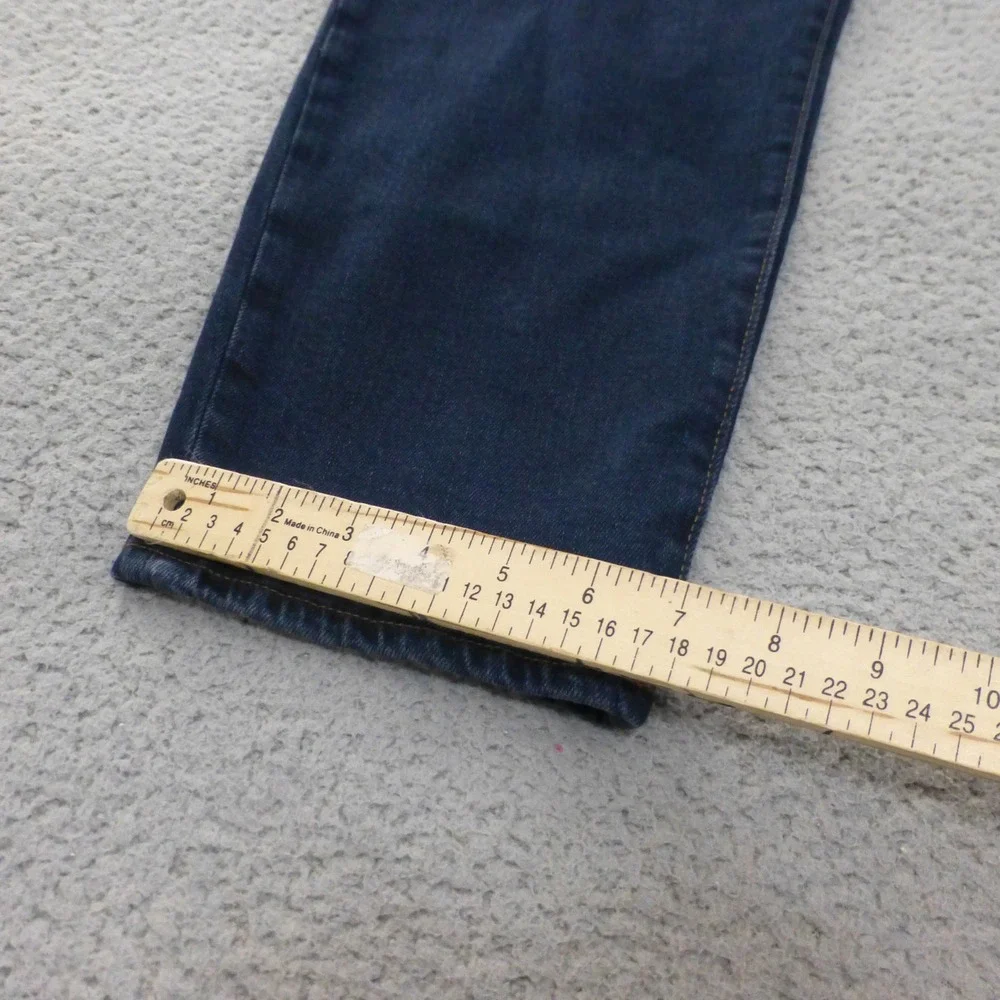 Old Navy Jeans Womens 16 OG Straight High Rise Dark Wash Secret Slim Pockets NEW
